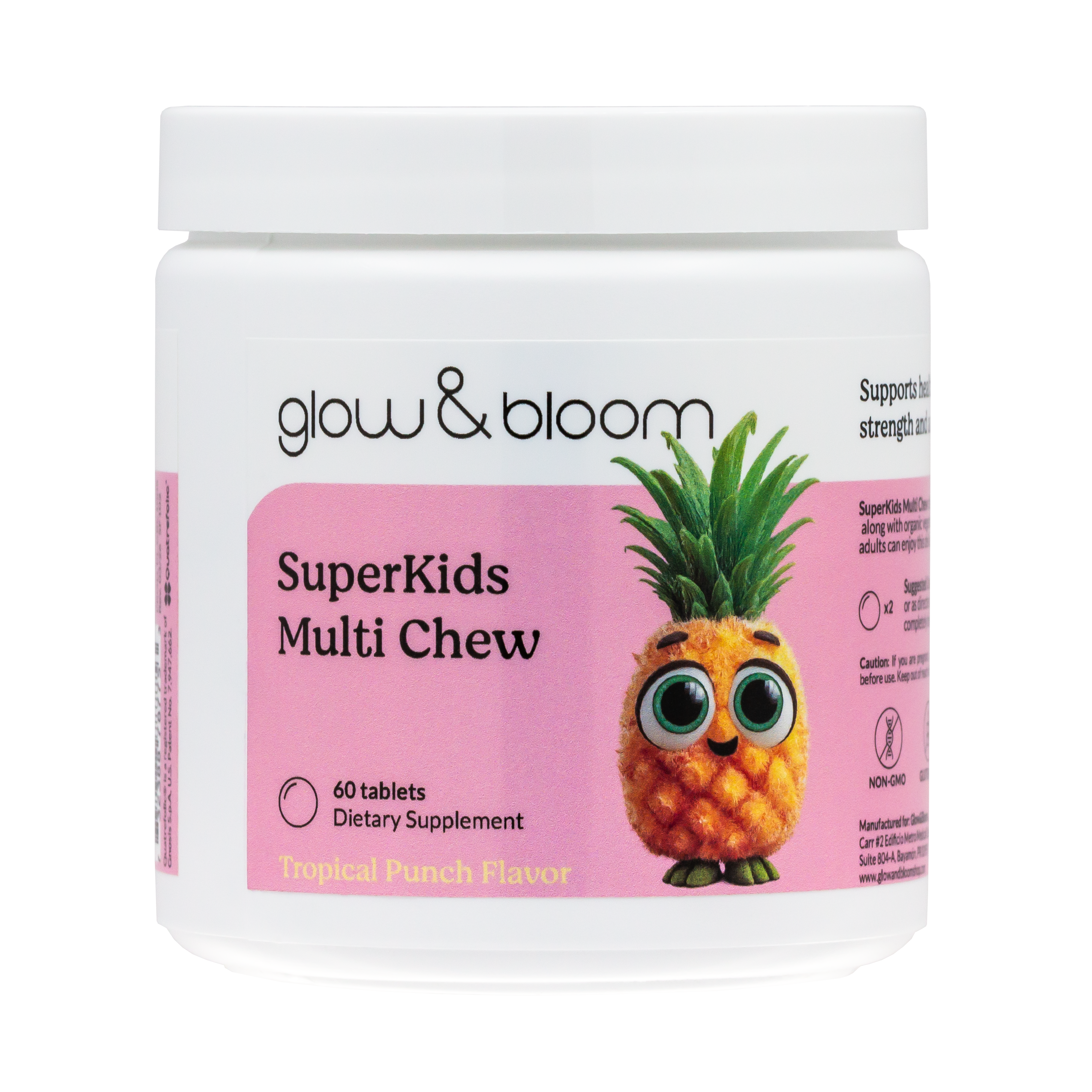 SuperKids Daily Essentials- Kit de suplementos naturales en tabletas masticables para nutrición y bienestar digestivo
