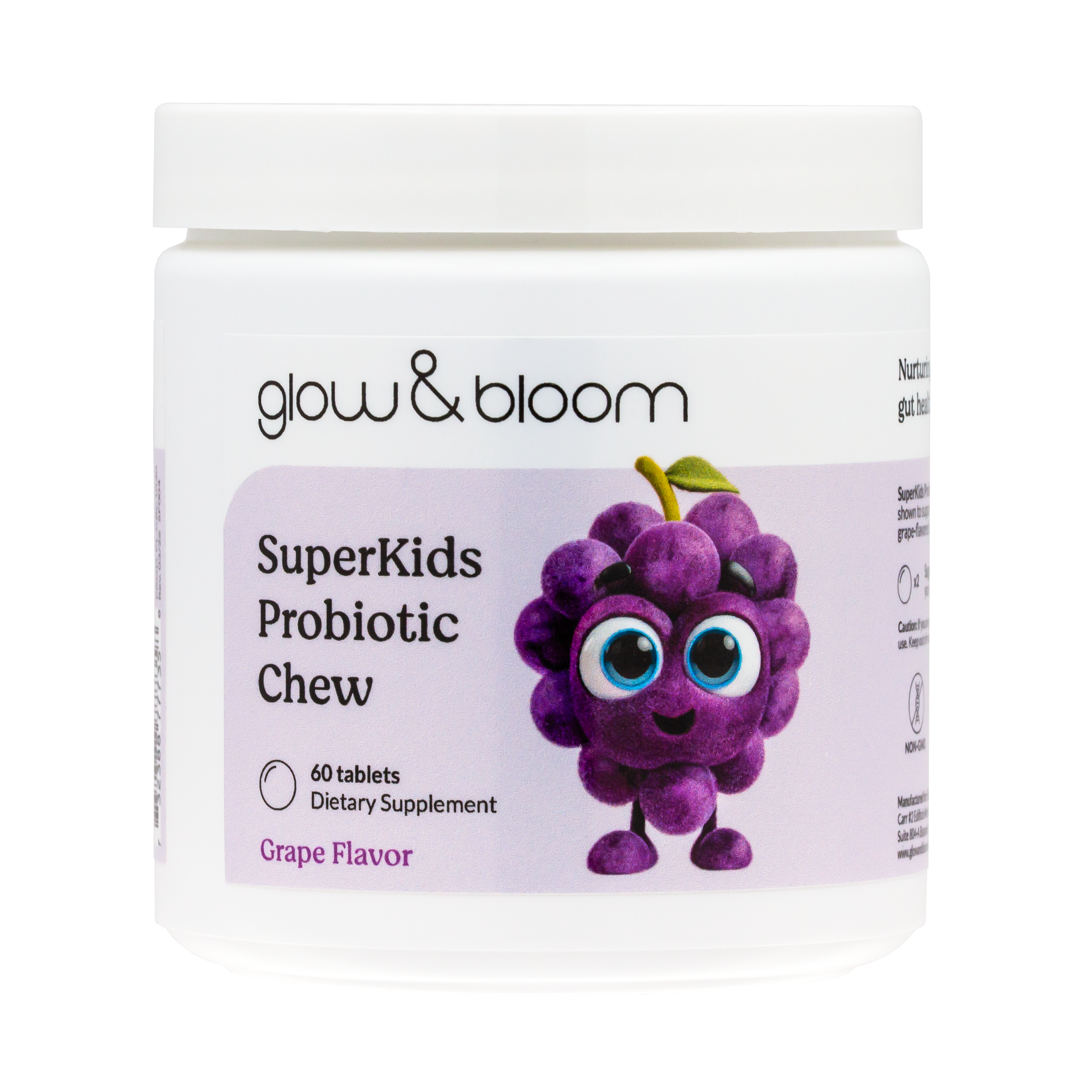 SuperKids Daily Essentials- Kit de suplementos naturales en tabletas masticables para nutrición y bienestar digestivo