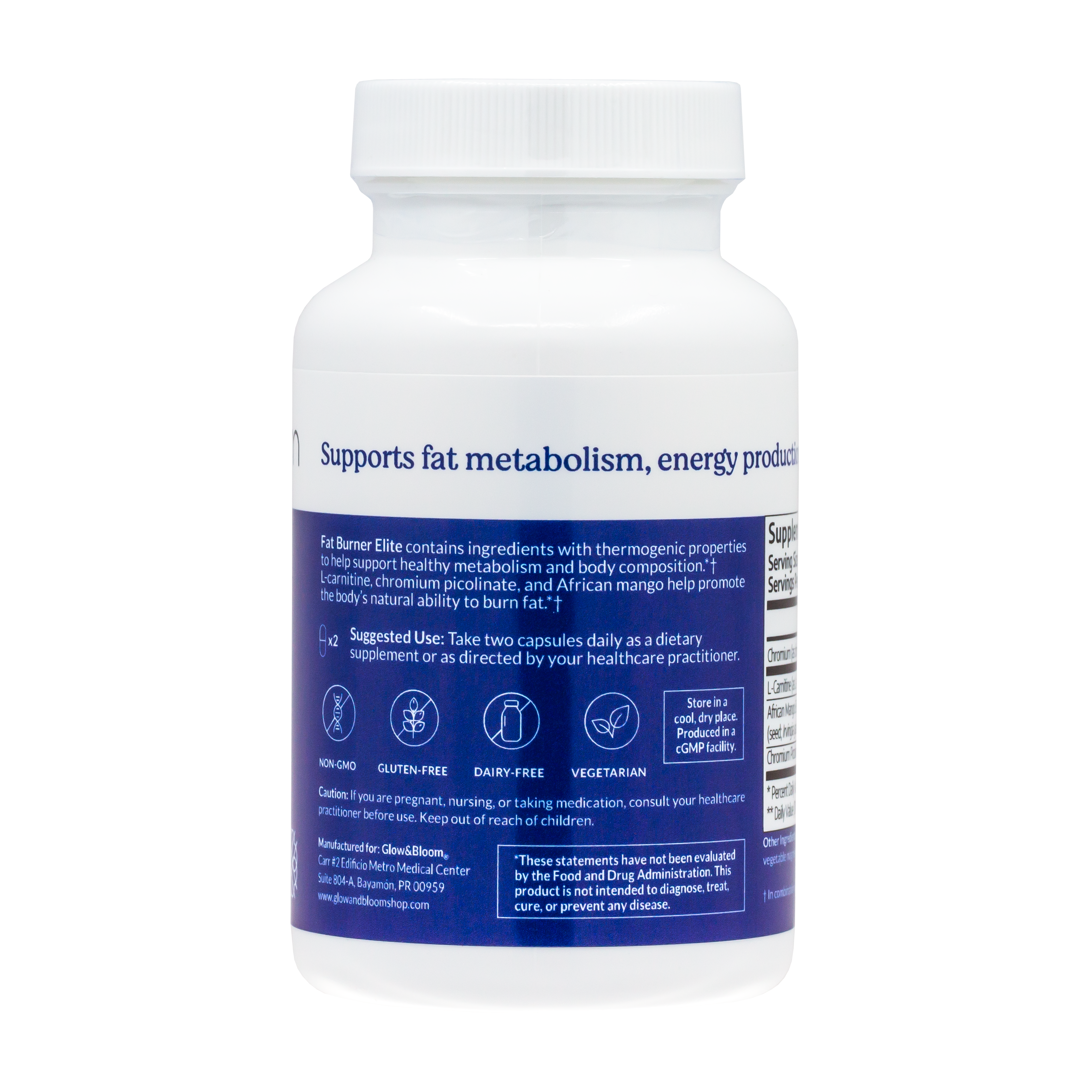 Fat Burner Elite | Suplemento metabólico para tu energía y bienestar diario