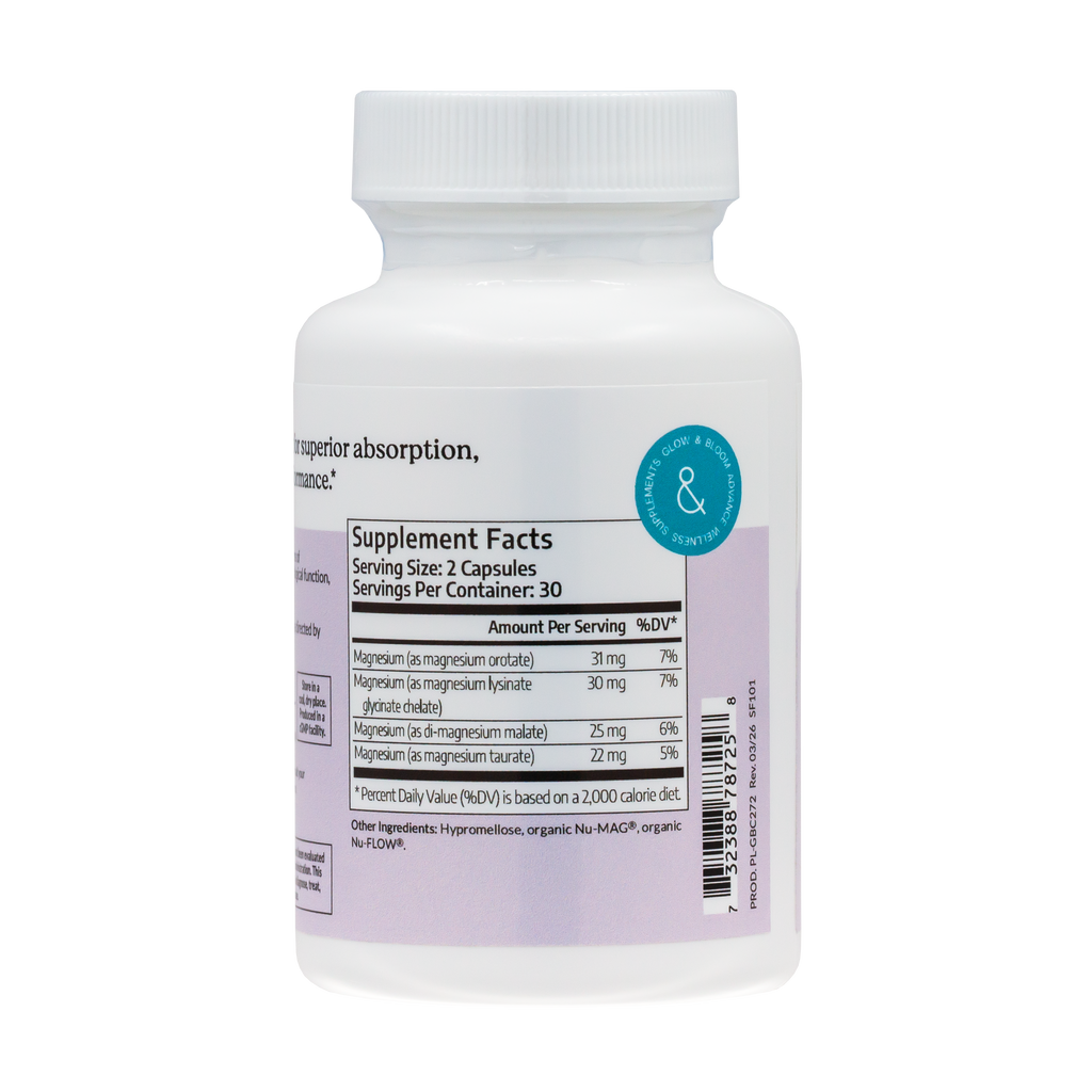 Kit de suplementos con micronutrientes, probióticos y magnesio para tu bienestar diario