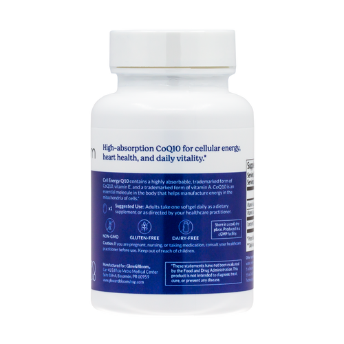 Cell Energy Q10 | Suplemento avanzado de CoQ10 para tu energía celular y vitalidad diaria