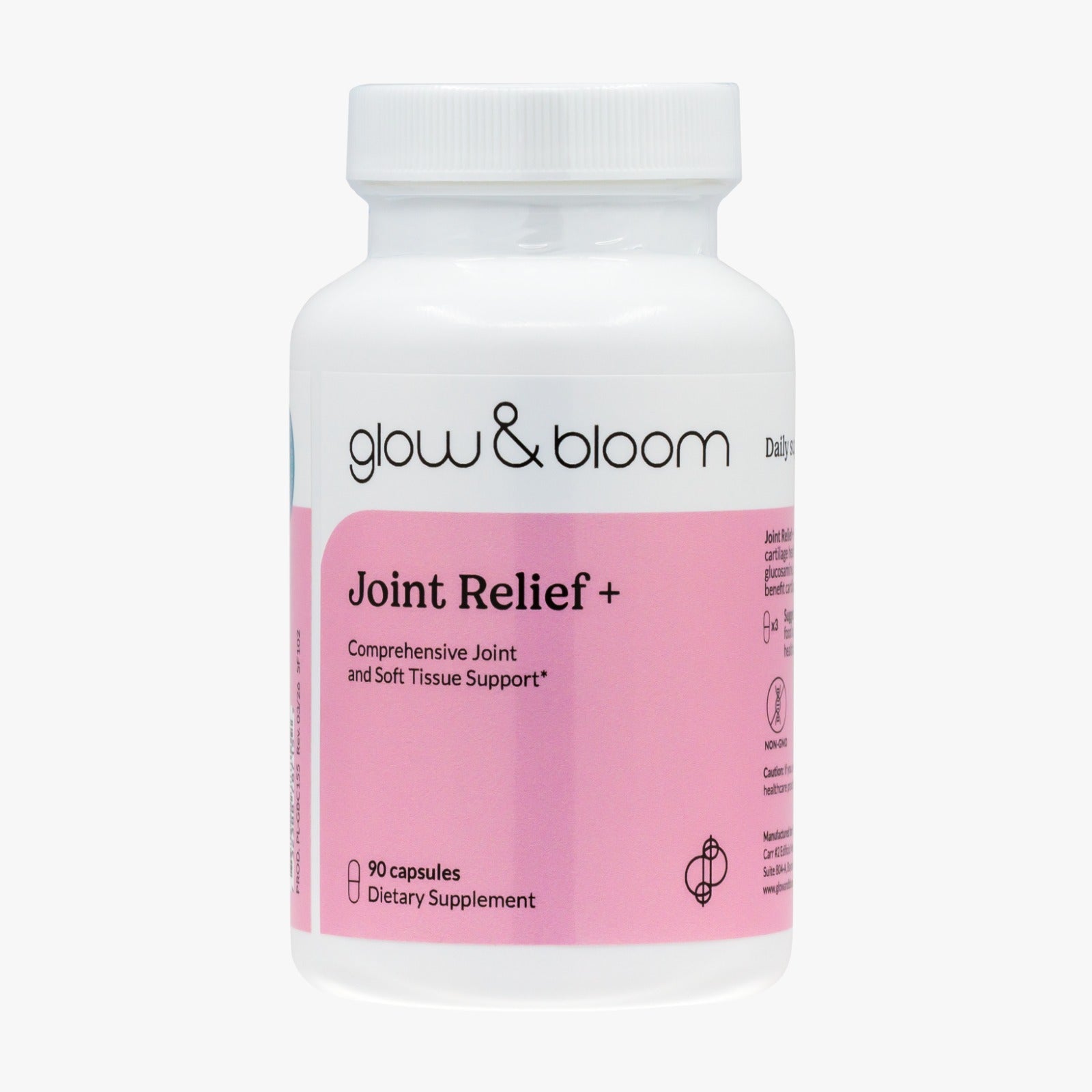 Joint Relief +| Suplemento con glucosamina, condroitina y MSM para el dolor, inflamación y problemas con las articulaciones
