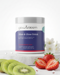 Slim & Glow Drink – Mezcla en polvo sabor fresa-kiwi